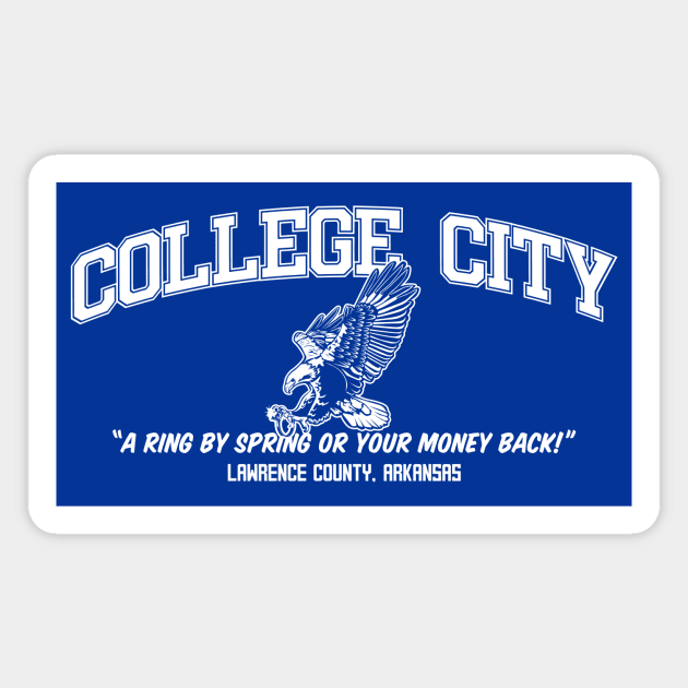 College City Magnet by rt-shirts